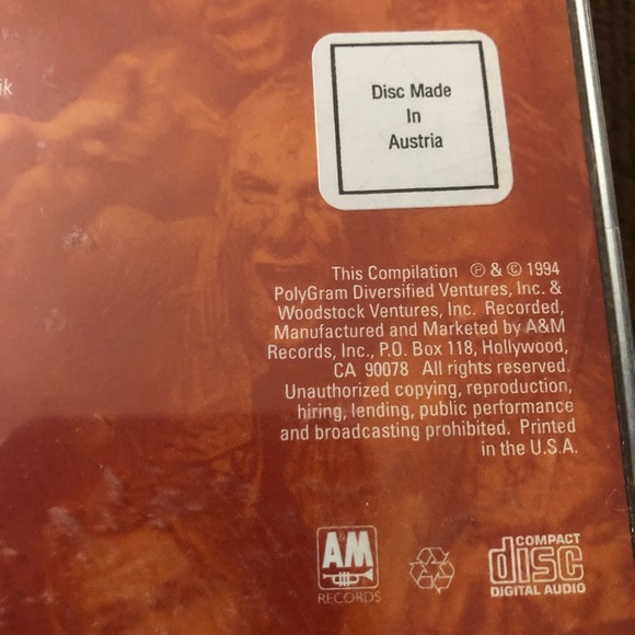 SEALED Woodstock 1994 2X CD SET Metallica/Dylan/NIN/Aerosmith/Primus/Blind Melon - Picture 2 of 11